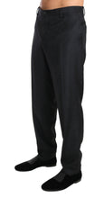Load image into Gallery viewer, Dolce &amp; Gabbana Elegant Gray Patterned Formal Pants
