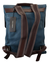 Load image into Gallery viewer, Dolce &amp; Gabbana Elegant Blue Leather Backpack Bag
