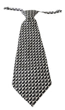 Load image into Gallery viewer, Dolce &amp; Gabbana Elegant Black Patterned Silk Tie
