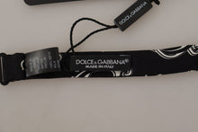 Load image into Gallery viewer, Dolce &amp; Gabbana Elegant Silk Black Bow Tie
