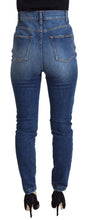 Load image into Gallery viewer, Dolce &amp; Gabbana Elegant Blue Denim Pants - Tailored Fit
