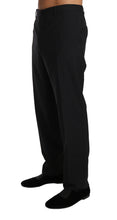 Load image into Gallery viewer, Dolce &amp; Gabbana Elegant Black Wool Dress Pants
