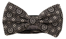 Load image into Gallery viewer, Dolce &amp; Gabbana Elegant Black Silk Bow Tie
