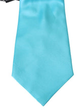 Load image into Gallery viewer, Dolce &amp; Gabbana Stunning Light Blue Silk Men&#39;s Tie
