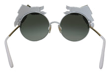 Load image into Gallery viewer, Dolce &amp; Gabbana Elegant Floral Embellished Gold Sunglasses
