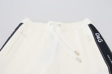 Load image into Gallery viewer, Dolce &amp; Gabbana Chic White Jogger Pants for Elevated Comfort
