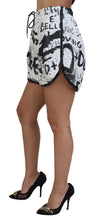 Load image into Gallery viewer, Dolce &amp; Gabbana Elasticated Graffiti Print Cotton Shorts
