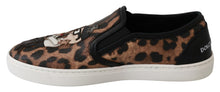 Load image into Gallery viewer, Dolce &amp; Gabbana Chic Leopard Print Loafers for Elegant Comfort
