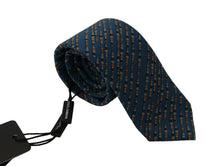 Load image into Gallery viewer, Dolce &amp; Gabbana Elegant Silk Blue Bow Tie
