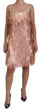 Load image into Gallery viewer, Dolce &amp; Gabbana Elegant Pink A-Line Tinsel Dress
