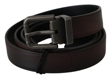 Load image into Gallery viewer, Dolce &amp; Gabbana Elegant Leather Belt in Classic Brown
