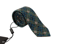 Load image into Gallery viewer, Dolce &amp; Gabbana Elegant Silk Blue Bow Tie
