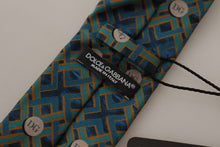 Load image into Gallery viewer, Dolce &amp; Gabbana Elegant Silk Blue Bow Tie
