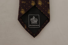 Load image into Gallery viewer, Dolce &amp; Gabbana Elegant Black Silk Tie
