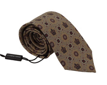 Load image into Gallery viewer, Dolce &amp; Gabbana Elegant Silk Beige Necktie
