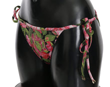 Load image into Gallery viewer, Dolce &amp; Gabbana Elegant Rose Pattern Bikini Bottom
