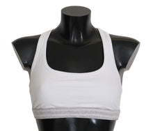 Load image into Gallery viewer, Dolce &amp; Gabbana Elegant White Stretch Sport Bra
