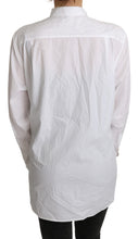 Load image into Gallery viewer, Dolce &amp; Gabbana Elegant Scarf Neck Cotton Blouse
