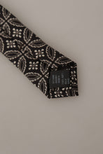 Load image into Gallery viewer, Dolce &amp; Gabbana Elegant Silk Black and White Bow Tie
