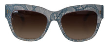 Load image into Gallery viewer, Dolce &amp; Gabbana Elegant Lace-Trimmed Gradient Sunglasses
