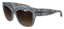 Load image into Gallery viewer, Dolce &amp; Gabbana Elegant Lace-Trimmed Gradient Sunglasses
