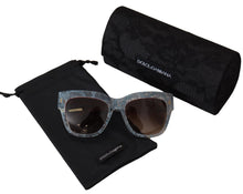 Load image into Gallery viewer, Dolce &amp; Gabbana Elegant Lace-Trimmed Gradient Sunglasses
