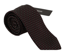 Load image into Gallery viewer, Dolce &amp; Gabbana Elegant Geometric Silk Bow Tie
