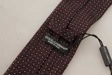 Load image into Gallery viewer, Dolce &amp; Gabbana Elegant Geometric Silk Bow Tie
