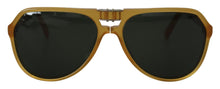 Load image into Gallery viewer, Dolce &amp; Gabbana Chic Yellow Aviator Acetate Sunglasses
