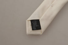 Load image into Gallery viewer, Dolce &amp; Gabbana Elegant White Silk Men&#39;s Tie
