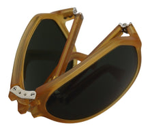 Load image into Gallery viewer, Dolce &amp; Gabbana Chic Yellow Aviator Acetate Sunglasses
