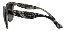 Load image into Gallery viewer, Dolce &amp; Gabbana Elegant White Lace Applique Sunglasses
