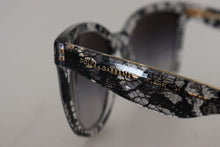 Load image into Gallery viewer, Dolce &amp; Gabbana Elegant White Lace Applique Sunglasses
