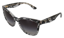 Load image into Gallery viewer, Dolce &amp; Gabbana Elegant White Lace Applique Sunglasses
