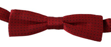 Load image into Gallery viewer, Dolce &amp; Gabbana Elegant Red Dotted Silk Bow Tie
