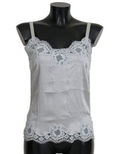 Load image into Gallery viewer, Dolce &amp; Gabbana Silk Stretch Floral Lace Chemise Dress
