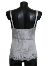 Load image into Gallery viewer, Dolce &amp; Gabbana Silk Stretch Floral Lace Chemise Dress
