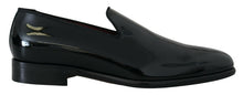 Load image into Gallery viewer, Dolce &amp; Gabbana Sleek Black Patent Loafers
