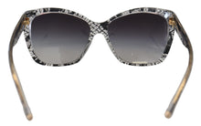 Load image into Gallery viewer, Dolce &amp; Gabbana Chic White Lace Trimmed Sunglasses
