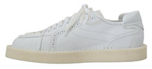 Load image into Gallery viewer, Dolce &amp; Gabbana Elegant White Low Top Oxford Sneakers
