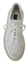 Load image into Gallery viewer, Dolce &amp; Gabbana Elegant White Low Top Oxford Sneakers
