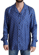 Load image into Gallery viewer, Dolce &amp; Gabbana Silk Beach Chair Print Casual Shirt
