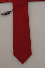 Load image into Gallery viewer, Dolce &amp; Gabbana Exclusive Silk Red Tie
