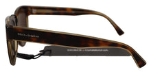 Load image into Gallery viewer, Dolce &amp; Gabbana Chic Unisex Brown Acetate Sunglasses
