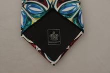 Load image into Gallery viewer, Dolce &amp; Gabbana Multicolor Majolica Silk Tie
