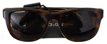 Load image into Gallery viewer, Dolce &amp; Gabbana Chic Unisex Brown Acetate Sunglasses
