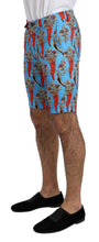 Load image into Gallery viewer, Dolce &amp; Gabbana Chic Blue Chili Print Casual Shorts
