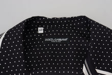 Load image into Gallery viewer, Dolce &amp; Gabbana Elegant Silk Polka Dot Pajama Top
