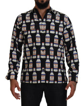 Load image into Gallery viewer, Dolce &amp; Gabbana Elegant Silk Casual Long Sleeve Shirt
