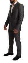 Load image into Gallery viewer, Dolce &amp; Gabbana Elegant Martini Slim-Fit Wool Silk Suit
